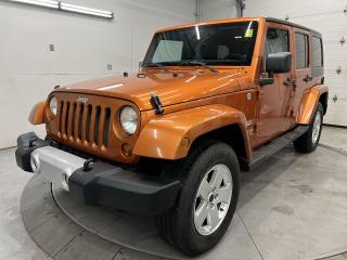 Used 2011 Jeep Wrangler Unlimited SAHARA 4x4 V6 |HARD TOP | INFINITY AUDIO |LOW KMS! for sale in Ottawa, ON