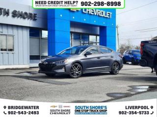 Recent Arrival! Odometer is 19650 kilometers below market average! 2020 Hyundai Elantra Sport For Sale, Bridgewater FWD 6-Speed Manual 1.6L I4 DGI Clean Car Fax, 6 Speakers, ABS brakes, Air Conditioning, Alloy wheels, AM/FM radio, Brake assist, Delay-off headlights, Driver vanity mirror, Electronic Stability Control, Exterior Parking Camera Rear, Front reading lights, Fully automatic headlights, Heated door mirrors, Heated front seats, Illuminated entry, Knee airbag, Leather Seating Surfaces, Leather steering wheel, Outside temperature display, Power door mirrors, Power moonroof, Power steering, Power windows, Rear window defroster, Remote keyless entry, Security system, Speed control, Speed-sensing steering, Telescoping steering wheel, Traction control, Trip computer, Turn signal indicator mirrors, Variably intermittent wipers. Reviews: * Owners report a comfortable and durable driving feel, solid ride quality on even rougher roads, good feature content for the dollar, and an upscale look and feel to the interior and driving environment. The touchscreen infotainment system is highly rated for effectiveness and ease of use. Source: autoTRADER.ca