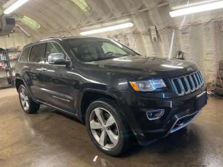 Used 2015 Jeep Grand Cherokee OVERLAND 4X4 * 3.0L V6 Turbo Diesel * Navigation * Dual-Pane Panoramic Sunroof * Leather Trim Seats w/Edge Welting * Memory Seats * Auto-Start * Uconn for sale in Cambridge, ON