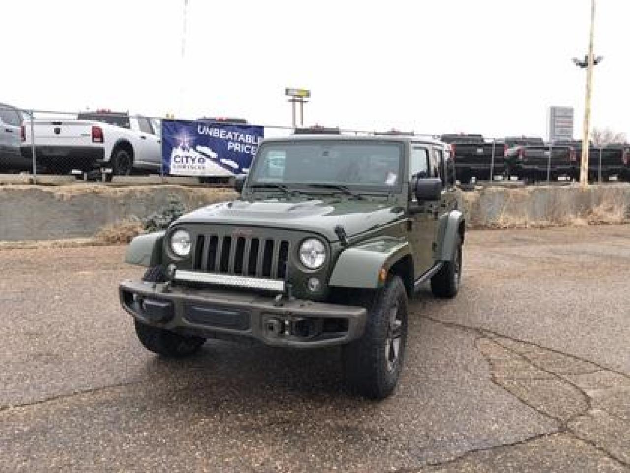 Used 2016 Jeep Wrangler 75TH EDITION NAV, ALPINE, REMOTE START #183 for sale in Medicine Hat, AB