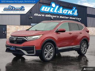 Used 2020 Honda CR-V Touring AWD, Leather, Sunroof, Nav, Heated Steering + Seats, CarPlay + Android & Much More! for sale in Guelph, ON