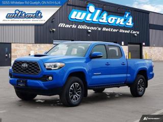 Used 2021 Toyota Tacoma TRD Sport Premium 4x4, Double Cab, Leather, Nav, Sunroof, Heated Seats, Bluetooth & Much More! for sale in Guelph, ON