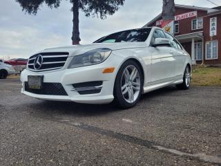 <div>2014 Mercedes C300 4Matic. Finished in pearl white and black leather interior, this 3.0 L gem is  breathtakingly clean. It is equipped with the Sport package and includes a power sunroof.   All the power options you want from windows, locks and keyless entry, 2 Mercedes factory key fobs included.  </div><br /><div>Save time,  money and shopping frustration with our transparent, no-hassle pricing. We use state of the art technology to shop the competition for you and price our pre-owned vehicles to give you the best value, upfront, every time and back it up with a free market value report so you know you are getting the best deal! With no additional fees, theres no surprises either, the price you see is the price you pay, just add HST! We offer 150+ Vehicles on site with financing for our customers regardless of credit. We have a dedicated team of credit rebuilding experts on hand to help you get into the car of your dreams. We need your trade-in! We have a hassle free top dollar trade process and offer a free evaluation on your car. We will buy your vehicle even if you do not buy one from us!  THAT CAR PLACE has been in business for 27 years.  We are OMVIC Certified and and are Members of the UCDA earning your trust so you can buy with confidence.  150+ VEHICLES in ONE LOCATION. USED VEHICLE MARKET PRICING! We use an exclusive 3rd party marketing tool that accurately monitor vehicle prices to guarantee our customers get the best value. We implement Zero-Pressure, Hassle-Free sales process.  No hidden Admin Fees. VEHICLE HISTORY: Free Carfax report included with every purchase. AWARDS include National Dealer of the Year Winner of Outstanding Customer Satisfaction.  Voted #1 Best Used Car Dealership in London, Ont. 2014 to 2024.  Winner of Top Choice Award 6 times between the years 2015 and 2024.  Winner of Londons Readers Choice Award 2014 to 2023.  Accredited Better Business Bureau rating.  Each vehicle includes FULL SAFETY: Full safety inspection exceeding industry standards: all vehicles go through an intensive inspection RECONDITIONING. All brake pads or rotors below 50% material are replaced. Each vehicle sold receives a semi-synthetic oil-lube-filter and full detailing and clean up.</div><br /><div><br></div><br /><div>  *Our Staff ensures the accuracy of the information listed above. Please confirm with your sales representative to confirm the accuracy of this information***Payments are based off qualifying monthly term & 4.9% interest. Qualifying term and rate of borrowing varies by lender. Example: The cost of borrowing on a vehicle with a purchase price of $10,000 at 4.9% over 60 month term is $1,499.78. Rates and payments are subject to change without notice.  We have a dedicated team of credit rebuilding experts on hand to help you get into the car of your dreams. We want your trade! We have a hassle free top dollar trade-in process and offer a free evaluation on your car. We will buy your vehicle even if you do not buy one from us! With no additional fees, there are no surprises either - the price you see is the price you pay, just add HST! We offer 150+ Vehicles on site with financing for our customers regardless of credit. We have a dedicated team of credit rebuilding experts on hand to help you get into the car of your dreams. We need your trade-in! We have a hassle free top dollar trade process and offer a free evaluation on your car. We will buy your vehicle even if you do not buy one from us.<br></div>