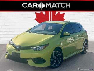 Used 2017 Toyota Corolla iM COROLLA iM / BACKUP CAM / HTD SEATS / NO ACCIDENTS for sale in Cambridge, ON
