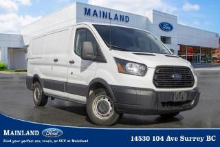 <p><strong><span style=font-family:Arial; font-size:18px;>With a stunning selection of top-notch vehicles, our dealership ensures your road to excellence starts right here at Mainland Ford! And among our premium selection, a standout is the 2018 Ford Transit-150 Base..</span></strong></p> <p><strong><span style=font-family:Arial; font-size:18px;>This elegant beast, donned in a classic white exterior, isnt just a van, its a symbol of reliability and power, an embodiment of Fords commitment to excellence..</span></strong> <br> This used gem has been meticulously maintained and boasts a mileage of 94,048 km.. Its powered by a robust 3.7L 6-cylinder engine, paired with a seamless 6-speed automatic transmission that guarantees a smooth and effortless drive every time.</p> <p><strong><span style=font-family:Arial; font-size:18px;>The Transit-150 offers a plethora of features to ensure your journeys are not only comfortable but also safe..</span></strong> <br> It comes equipped with traction control, ABS brakes, and electronic stability to keep you steady on the road.. A front anti-roll bar and dual front impact airbags, along with dual front side impact airbags and an overhead airbag, are there to protect you and your loved ones.</p> <p><strong><span style=font-family:Arial; font-size:18px;>Keeping your convenience in mind, this vehicle is outfitted with power windows, power steering, and air conditioning..</span></strong> <br> The driver seat mounted armrest, front beverage holders, and front reading lights add to the comfort, while the exterior parking camera rear adds an extra layer of safety.. Fun Fact: Did you know the Ford Transit-150 is one of the most popular vans in the world? Its renowned for its durability and versatility, making it a favorite among businesses and families alike.</p> <p><strong><span style=font-family:Arial; font-size:18px;>At Mainland Ford, we believe in clear communication..</span></strong> <br> Hence, were proud to say, We speak your language! Our team is always ready to assist you in understanding every detail about your potential new vehicle.. So why wait? Embrace the road with the 2018 Ford Transit-150 Base.</p> <p><strong><span style=font-family:Arial; font-size:18px;>Its not just a van; its your partner in every journey..</span></strong> <br> Come down to Mainland Ford today and experience the excellence for yourself!</p><hr />
<p><br />
<br />
To apply right now for financing use this link:<br />
<a href=https://www.mainlandford.com/credit-application/>https://www.mainlandford.com/credit-application</a><br />
<br />
Looking for a new set of wheels? At Mainland Ford, all of our pre-owned vehicles are Mainland Ford Certified. Every pre-owned vehicle goes through a rigorous 96-point comprehensive safety inspection, mechanical reconditioning, up-to-date service including oil change and professional detailing. If that isnt enough, we also include a complimentary Carfax report, minimum 3-month / 2,500 km Powertrain Warranty and a 30-day no-hassle exchange privilege. Now that is peace of mind. Buy with confidence here at Mainland Ford!<br />
<br />
Book your test drive today! Mainland Ford prides itself on offering the best customer service. We also service all makes and models in our World Class service center. Come down to Mainland Ford, proud member of the Trotman Auto Group, located at 14530 104 Ave in Surrey for a test drive, and discover the difference!<br />
<br />
*** All pre-owned vehicle sales are subject to a $599 documentation fee, $149 Fuel Surcharge, $599 Safety and Convenience Fee and $500 Finance Placement Fee (if applicable) plus applicable taxes. ***<br />
<br />
VSA Dealer# 40139</p>

<p>*All prices plus applicable taxes, applicable environmental recovery charges, documentation of $599 and full tank of fuel surcharge of $76 if a full tank is chosen. <br />Other protection items available that are not included in the above price:<br />Tire & Rim Protection and Key fob insurance starting from $599<br />Service contracts (extended warranties) for coverage up to 7 years and 200,000 kms starting from $599<br />Custom vehicle accessory packages, mudflaps and deflectors, tire and rim packages, lift kits, exhaust kits and tonneau covers, canopies and much more that can be added to your payment at time of purchase<br />Undercoating, rust modules, and full protection packages starting from $199<br />Financing Fee of $500 when applicable<br />Flexible life, disability and critical illness insurances to protect portions of or the entire length of vehicle loan</p>