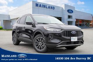 <p><strong><span style=font-family:Arial; font-size:18px;>Blaze new trails and command every road in unrivaled style with our latest automotive marvel! Introducing the 2024 Ford Escape PHEV, a brand new SUV thats never been driven and is ready to redefine your driving experience..</span></strong></p> <p><strong><span style=font-family:Arial; font-size:18px;>This breathtaking model comes in an elegant black exterior and sophisticated grey interior, a perfect fusion of luxury and power..</span></strong> <br> The cutting-edge 2.5L 4-cylinder engine, paired with its CVT transmission, promises a smooth and efficient ride.. But thats not all.</p> <p><strong><span style=font-family:Arial; font-size:18px;>The 700A model comes with a VISTA ROOF that offers panoramic views, a TOW PKG for all your hauling needs, a REMOTE START for convenience, and SYNC 4 for all your connectivity needs..</span></strong> <br> Safety is our priority, and this model is no exception.. From ABS brakes, traction control, to dual front impact airbags and an electronic stability system, this SUV is built to keep you and your loved ones secure.</p> <p><strong><span style=font-family:Arial; font-size:18px;>The automatic temperature control, power windows, and steering make every journey comfortable while the auto high-beam headlights and fully automatic headlights ensure clear visibility..</span></strong> <br> For entertainment and convenience, it features a smart device integration and tracker system.. The front and rear beverage holders, rear seat centre armrest, and trunk/hatch auto-latch are just a few of the thoughtful touches that make this SUV stand out from the crowd.</p> <p><strong><span style=font-family:Arial; font-size:18px;>This Ford Escape PHEV is not just a vehicle; its a statement of style, power, and luxury..</span></strong> <br> Its more than just a ride - its an experience.. And at Mainland Ford, were committed to making this experience as seamless as possible, because we speak your language.</p> <p><strong><span style=font-family:Arial; font-size:18px;>Dont miss out on this opportunity to own the epitome of automotive excellence..</span></strong> <br> Visit us today at Mainland Ford, and let this 2024 Ford Escape PHEV redefine your notion of what an SUV can be.. Note: Did you know that the Ford Escape PHEVs regenerative braking system converts energy usually lost during braking into electricity to help charge the battery? Its just one of the many ways this SUV is leading the way in innovative, eco-friendly driving</p><hr />
<p><br />
To apply right now for financing use this link : <a href=https://www.mainlandford.com/credit-application/ target=_blank>https://www.mainlandford.com/credit-application/</a><br />
<br />
Book your test drive today! Mainland Ford prides itself on offering the best customer service. We also service all makes and models in our World Class service center. Come down to Mainland Ford, proud member of the Trotman Auto Group, located at 14530 104 Ave in Surrey for a test drive, and discover the difference!<br />
<br />
***All vehicle sales are subject to a $699 Documentation Fee, $149 Fuel / E-Fill Surcharge, $599 Safety and Convenience Fee, $500 Finance Placement Fee plus applicable taxes***<br />
<br />
VSA Dealer# 40139</p>

<p>*All prices are net of all manufacturer incentives and/or rebates and are subject to change by the manufacturer without notice. All prices plus applicable taxes, applicable environmental recovery charges, documentation of $599 and full tank of fuel surcharge of $76 if a full tank is chosen.<br />Other items available that are not included in the above price:<br />Tire & Rim Protection and Key fob insurance starting from $599<br />Service contracts (extended warranties) for up to 7 years and 200,000 kms<br />Custom vehicle accessory packages, mudflaps and deflectors, tire and rim packages, lift kits, exhaust kits and tonneau covers, canopies and much more that can be added to your payment at time of purchase<br />Undercoating, rust modules, and full protection packages<br />Flexible life, disability and critical illness insurances to protect portions of or the entire length of vehicle loan?im?im<br />Financing Fee of $500 when applicable<br />Prices shown are determined using the largest available rebates and incentives and may not qualify for special APR finance offers. See dealer for details. This is a limited time offer.</p>