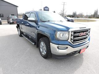 <p>A very hard to find 2017 Sierra 1500 SLT that has seating for 6-people. Powered by a 5.3L V8 and 4-wheel drive with optional Auto4 mode. Heated leather seats with both front buckets having power adjust. Sunroof, remote start, power adjust pedals and full power group. Bluetooth and steering wheel mounted audio controls. Back-up camera and power folding mirrors. Sprayed in box liner and a folding tonneau cover were added to the 5-foot 9-inch length box. This is a very well optioned 1500 SLT that must be seen. </p><p>** WE UPDATE OUR WEBSITE REGULARLY IF YOU SEE THIS AD THE VEHICLE IS AVAILABLE! ** Pentastic Motors specializes in 4X4 Gasoline and Diesel trucks from all makes including Dodge, Ford, and General Motors. Extended warranties available!  Financing available from 7.99% APR OAC. Delivery available to Southern Ontario Purchasers! We are 1.5 hrs from Pearson International Airport and offer free pick up from the airport to Purchasers. Leasing options available for Commercial/Agricultural/Personal! **NO ADMIN FEES! All vehicles are CERTIFIED and serviced unless otherwise stated! CARFAX AVAILABLE ON ALL VEHICLES! ** Call, email, or come in for a test drive today! 1-844-4X4-TRUX www.pentasticmotors.com</p>