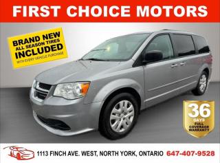 Welcome to First Choice Motors, the largest car dealership in Toronto of pre-owned cars, SUVs, and vans priced between $5000-$15,000. With an impressive inventory of over 300 vehicles in stock, we are dedicated to providing our customers with a vast selection of affordable and reliable options.<br><br>Were thrilled to offer a used 2016 Dodge Grand Caravan SXT, grey color with 208,000km (STK#7118) This vehicle was $11990 NOW ON SALE FOR $9990. It is equipped with the following features:<br>- Automatic Transmission<br>- Stow & Go<br>- 3rd row seating<br>- Power windows<br>- Power locks<br>- Power mirrors<br>- Air Conditioning<br><br>At First Choice Motors, we believe in providing quality vehicles that our customers can depend on. All our vehicles come with a 36-day FULL COVERAGE warranty. We also offer additional warranty options up to 5 years for our customers who want extra peace of mind.<br><br>Furthermore, all our vehicles are sold fully certified with brand new brakes rotors and pads, a fresh oil change, and brand new set of all-season tires installed & balanced. You can be confident that this car is in excellent condition and ready to hit the road.<br><br>At First Choice Motors, we believe that everyone deserves a chance to own a reliable and affordable vehicle. Thats why we offer financing options with low interest rates starting at 7.9% O.A.C. Were proud to approve all customers, including those with bad credit, no credit, students, and even 9 socials. Our finance team is dedicated to finding the best financing option for you and making the car buying process as smooth and stress-free as possible.<br><br>Our dealership is open 7 days a week to provide you with the best customer service possible. We carry the largest selection of used vehicles for sale under $9990 in all of Ontario. We stock over 300 cars, mostly Hyundai, Chevrolet, Mazda, Honda, Volkswagen, Toyota, Ford, Dodge, Kia, Mitsubishi, Acura, Lexus, and more. With our ongoing sale, you can find your dream car at a price you can afford. Come visit us today and experience why we are the best choice for your next used car purchase!<br><br>All prices exclude a $10 OMVIC fee, license plates & registration and ONTARIO HST (13%)