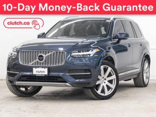 Used 2018 Volvo XC90 T8 eAWD Inscription  w/ Apple CarPlay & Android Auto, Dual Zone A/C, Bluetooth for sale in Toronto, ON