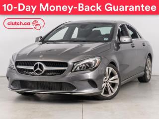 Used 2018 Mercedes-Benz CLA-Class 250 4Matic AWD w/ Apple CarPlay, Bluetooth, Nav for sale in Bedford, NS