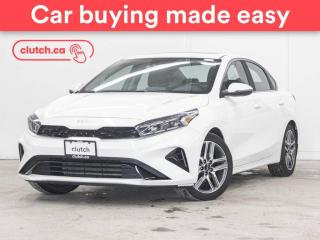 Used 2022 Kia Forte EX+ w/ Apple CarPlay & Android Auto, A/C, Rearview Cam for sale in Toronto, ON