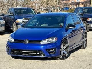 WoW LOOK AT THIS BEAUTY ? <br><div>
2016 VOLKSWAGEN GOLF R DSG AUTOBAHN! IN STOCK CONDITION WITH NO MODIFICATIONS. 292 HORSE POWER. ?

ONLY 126,000 KMs 

# THIS CAR LOOKS, RUNS, DRIVES, SMELLS & SOUNDS AMAZING YOU MUST COME CHECK IT IN PERSON.

# BEING SOLD CERTIFIED WITH SAFETY CERTIFICATE INCLUDED IN THE PRICE! 

# NEVER BEEN INTO ACCIDENT IT HAS A CLEAN CARFAX! 

•2 SETS OF KEY LESS ENTRY ?

?COMES FULLY CERTIFIED ( SAFETY ) INCLUDED WITH MULTIPLE POINTS INSPECTION ALONG WITH CARFAX HISTORY REPORT. 

?ALL OUR CERTIFIED VEHICLES HAVE INCLUDED WARRANTY 

PRICE + TAX NO EXTRA OR HIDDEN FEES.

PLEASE CONTACT US TO ARRANGE YOUR APPOINTMENT FOR VIEWING AND TEST DRIVE. 

TERMINAL MOTORS 
1421 Speers Rd, Oakville, ON L6L 2X5 </div>
