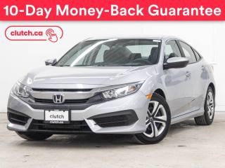 Used 2017 Honda Civic Sedan LX w/ Apple CarPlay & Android Auto, Bluetooth, A/C for sale in Toronto, ON