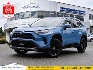 Used 2022 Toyota RAV4 Hybrid SE  - One owner - Heated Seats - $188.26 /W for sale in Abbotsford, BC