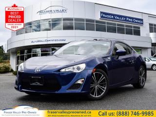 Used 2016 Scion FR-S - Bluetooth - $111.60 /Wk - Low Mileage for sale in Abbotsford, BC