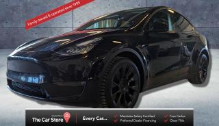 DUAL MOTOR | AWD | Autopilot, Acceleration boost! 0-60 in 4.4 seconds ($2700 cost), Full Factory Warranty DEC 2024, Powertrain/Batteries DEC 2028 | LONG RANGE |  PREM BLK LEATHER HEATED FRONT/REAR SEATS | 20" INDUCTION WHEELS | NO ACCIDENTS! | PARKING DISTANCE ASSISTS | PANORAMIC GLASS ROOF | 360 CAMERA | NAVIGATION | KEYLESS-GO | PREMIUM SOUND SYSTEM | | ACTIVE BLIND SPOT ASSIST | LANE DEPARTURE SYSTEM 

If you havent heard all brand NEW Teslas as of 2022 DO NOT include the charging cable/adapter etc.
Our TESLAs ALWAYS INCLUDE The original accessories!!: (Original Tesla Mobile Charging Cable w/adapter. 2 Original Keys/Cards, USB Stick and 120v/240v Connectors) so these added expenses are never costing our customers!

We are a local Family Owned business and we try to do things a little different.

At The Car Store on Main every vehicle is Manitoba Safety Certified.
Every vehicle sold is eligible for the Advantage Plan:
30 Day Guarantee on all MB Safety certificate related items.
CarFax Vehicle History Report 
Original Owners manual
2 sets of Keys
Replacement of lost, stolen or broken keys
Wholesale access to all other Miscellaneous Accessories (i.e. Wtr Tires, Rust proofing, all misc vehicle accessories/parts, etc...)
And of course a Full tank of Gas.

There is no Gimmicks or games, we are always aggressive on our prices and try to separate ourselves from the rest.
We also have an on-site Certified Banker who shops to get the best possible interest rates in with all Major Banks and Credit Unions!

Come to our Brand New modern showroom and see what makes us Uniquely Different! 

Located on Main St. just North of Chief Peguis Trail.

To schedule an appointment call us directly at 204-669-1248 or email sales@thecarstore.ca

The Car Store on Main
-Uniquely Different-

www.thecarstore.ca
Local: 204-669-1248
Toll Free: 877-634-2975

"A local family owned business unlike typical car lots, there are no pressure tactics, no games, no gimmicks, no Sales Manager, General Manager or Used Car Manager, just straight answers and fair deals all the time!"

*PRICE DOES NOT INCLUDE TAXES (G.S.T & P.S.T)
  Dealer Permit # 4481