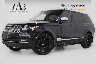 Used 2015 Land Rover Range Rover SC AUTOBIOGRAPHY LWB | REAR ENTERTAINMENT for sale in Vaughan, ON