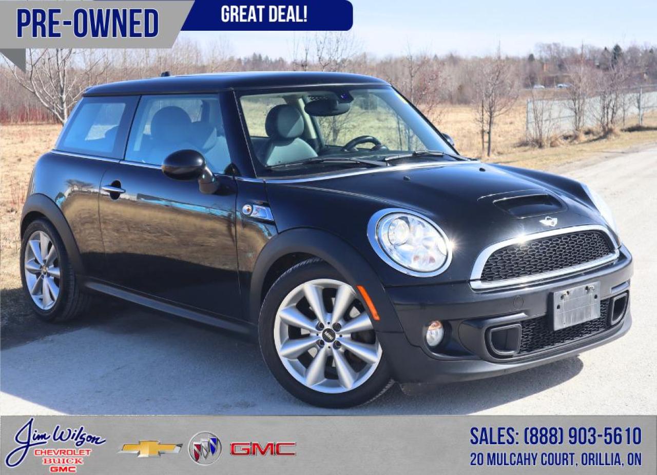 Used 2013 MINI Cooper Hardtop 2dr Cpe S for Sale in Orillia, Ontario