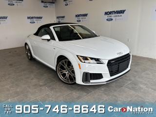 Used 2023 Audi TT S LINE | AWD | CONVERTIBLE | LEATHER | NAVIGATION for sale in Brantford, ON