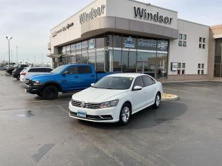 Odometer is 69967 kilometers below market average! Recent Arrival!

White 2018 Volkswagen Passat Trendline Plus FWD 6-Speed Automatic with Tiptronic 2.0L TSI

**CARPROOF CERTIFIED**, Cloth.

* PLEASE SEE OUR MAIN WEBSITE FOR MORE PICTURES AND CARFAX REPORTS *

Buy in confidence at WINDSOR CHRYSLER with our 95-point safety inspection by our certified technicians.

Searching for your upgrade has never been easier.

You will immediately get the low market price based on our market research, which means no more wasted time shopping around for the best price. Its time to drive home the most car for your money today.

Buy in confidence at WINDSOR CHRYSLER with our 95-point safety inspection by our certified technicians.

OVER 100 Pre-Owned Vehicles in Stock! 

Our Finance Team will secure the Best Interest Rate from one of out 20 Auto Financing Lenders that can get you APPROVED!

Financing Available For All Credit Types! 

Whether you have Great Credit, No Credit, Slow Credit, Bad Credit, Been Bankrupt, On Disability, Or on a Pension, we have options.

Looking to just sell your vehicle?

 We buy all makes and models let us buy your vehicle. 

Proudly Serving Windsor, Essex, Leamington, Kingsville, Belle River, LaSalle, Amherstburg, Tecumseh, Lakeshore, Strathroy, Stratford, Leamington, Tilbury, Essex, St. Thomas, Waterloo, Wallaceburg, St. Clair Beach, Puce, Riverside, London, Chatham, Kitchener, Guelph, Goderich, Brantford, St. Catherines, Milton, Mississauga, Toronto, Hamilton, Oakville, Barrie, Scarborough, and the GTA.