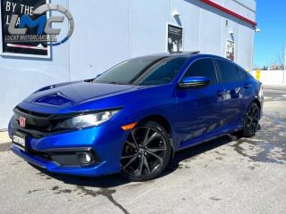 Used 2019 Honda Civic Sedan SPORT-AUTO-SUNROOF-CAMERA-ONLY 115KMS-CERTIFIED for sale in Toronto, ON