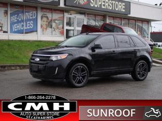Used 2014 Ford Edge SEL  NAV CAM LEATH ROOF HTD-SEATS for sale in St. Catharines, ON