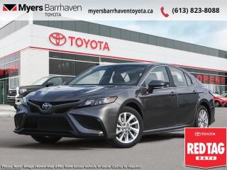 <b>Heated Seats,  Apple CarPlay,  Android Auto,  Heated Steering Wheel,  Adaptive Cruise Control!</b><br> <br> <br> <br>TEXT US DIRECTLY FOR MORE INFORMATION AT 613-704-7598.<br> <br>  Looking for a stylish and comfy family sedan with intuitive technology? Look no further than this 2024 Toyota Camry. <br> <br>This Toyota Camry is a family sedan that remains as compelling as ever. With refined performance and satisfying comfort paired with a great selection of modern safety and infotainment features, this mid-size sedan stands out as a revered choice in its competitive segment. Buyers of the Camry are assured of the goodwill attached to this nameplate, generated by decades of proven reliability. You can always count on this 2024 Toyota Camry to be a trustworthy and dependable companion on the road.<br> <br> This pre-dawn grey mica sedan  has an automatic transmission and is powered by a  202HP 2.5L 4 Cylinder Engine.<br> <br> Our Camrys trim level is SE AWD. This Toyota Camry SE AWD is a great choice for all-weather commutes and comes enhanced with extra sport and tech features such as an aggressive front grille, heated SofTex front seats, Entune 3.0 Audio with a touchscreen display and comes paired with Apple CarPlay, Android Auto and wireless streaming audio. It also includes stylish aluminum wheels, LED headlamps with automatic high beam assist, power heated mirrors, automatic climate control, a 60/40 split folding rear seat, remote keyless entry, adaptive cruise control and Toyotas Safety Sense System that consists of lane departure alert and lane keeping assist, a pre collision safety system and a rear-view camera plus much more. This vehicle has been upgraded with the following features: Heated Seats,  Apple Carplay,  Android Auto,  Heated Steering Wheel,  Adaptive Cruise Control,  Lane Departure Warning,  Front Pedestrian Braking. <br><br> <br>To apply right now for financing use this link : <a href=https://www.myersbarrhaventoyota.ca/quick-approval/ target=_blank>https://www.myersbarrhaventoyota.ca/quick-approval/</a><br><br> <br/>    6.19% financing for 84 months. <br> Buy this vehicle now for the lowest bi-weekly payment of <b>$238.46</b> with $0 down for 84 months @ 6.19% APR O.A.C. ( Plus applicable taxes -  Plus applicable fees   ).  Incentives expire 2024-04-30.  See dealer for details. <br> <br>At Myers Barrhaven Toyota we pride ourselves in offering highly desirable pre-owned vehicles. We truly hand pick all our vehicles to offer only the best vehicles to our customers. No two used cars are alike, this is why we have our trained Toyota technicians highly scrutinize all our trade ins and purchases to ensure we can put the Myers seal of approval. Every year we evaluate 1000s of vehicles and only 10-15% meet the Myers Barrhaven Toyota standards. At the end of the day we have mutual interest in selling only the best as we back all our pre-owned vehicles with the Myers *LIFETIME ENGINE TRANSMISSION warranty. Thats right *LIFETIME ENGINE TRANSMISSION warranty, were in this together! If we dont have what youre looking for not to worry, our experienced buyer can help you find the car of your dreams! Ever heard of getting top dollar for your trade but not really sure if you were? Here we leave nothing to chance, every trade-in we appraise goes up onto a live online auction and we get buyers coast to coast and in the USA trying to bid for your trade. This means we simultaneously expose your car to 1000s of buyers to get you top trade in value. <br>We service all makes and models in our new state of the art facility where you can enjoy the convenience of our onsite restaurant, service loaners, shuttle van, free Wi-Fi, Enterprise Rent-A-Car, on-site tire storage and complementary drink. Come see why many Toyota owners are making the switch to Myers Barrhaven Toyota. <br>*LIFETIME ENGINE TRANSMISSION WARRANTY NOT AVAILABLE ON VEHICLES WITH KMS EXCEEDING 140,000KM OR HIGHLINE BRAND VEHICLE(eg. BMW, INFINITI. CADILLAC, LEXUS...) o~o