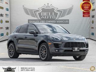 Used 2018 Porsche Macan S, AWD, Navi, Pano, BackUpCam, Sensors, BoseSound, NoAccident for sale in Toronto, ON