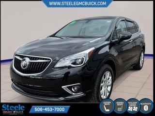 New Price!Ebony Twilight Metallic 2020 Buick Envision Preferred | LOW MILEAGE | AWD 6-Speed Automatic 2.5L 4-Cylinder DGI DOHC VVT* Market Value Pricing *, 4-Wheel Disc Brakes, 6 Speakers, 6-Speaker Audio System Feature, ABS brakes, Air Conditioning, AM/FM radio: SiriusXM, Auto-dimming door mirrors, Automatic temperature control, Block heater, Brake assist, Delay-off headlights, Dual front impact airbags, Dual front side impact airbags, Dual USB Ports w/Single Auxiliary Input Jack, Electronic Stability Control, Emergency communication system: OnStar and Buick connected services capable, Exterior Parking Camera Rear, Four wheel independent suspension, Front anti-roll bar, Front dual zone A/C, Front fog lights, Fully automatic headlights, High-Intensity Discharge Headlights, Knee airbag, Low tire pressure warning, Occupant sensing airbag, Overhead airbag, Panic alarm, Power driver seat, Power Liftgate, Power steering, Power windows, Radio data system, Radio: Buick Infotainment System AM/FM Stereo, Rear anti-roll bar, Rear side impact airbag, Rear window defroster, Remote keyless entry, SiriusXM, Speed control, Speed-sensing steering, Steering wheel mounted audio controls, Traction control.Certification Program Details: 80 Point Inspection Fresh Oil Change Full Vehicle Detail Full tank of Gas 2 Years Fresh MVI Brake through InspectionSteele GMC Buick Fredericton offers the full selection of GMC Trucks including the Canyon, Sierra 1500, Sierra 2500HD & Sierra 3500HD in addition to our other new GMC and new Buick sedans and SUVs. Our Finance Department at Steele GMC Buick are well-versed in dealing with every type of credit situation, including past bankruptcy, so all customers can have confidence when shopping with us!Steele Auto Group is the most diversified group of automobile dealerships in Atlantic Canada, with 47 dealerships selling 27 brands and an employee base of well over 2300.Reviews:* Owners and reviewers alike say the Envision delivers strongly on key attributes including a comfortable ride, low noise levels, and an overall smooth and easy-driving character. Strong styling and design are highly rated as well, and the Envision is commonly noted for its generous array of unique feature content, including built-in subscription-based Wi-Fi and OnStar. Source: autoTRADER.ca