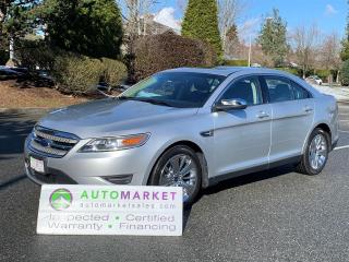 Used 2010 Ford Taurus LIMITED AWD ALL OPTION NO ACCIDENTS FINANCING WARRANTY INSPECTED W/BCAA MBSHP! for sale in Surrey, BC