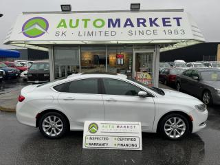 Used 2015 Chrysler 200 C LIMITED NAVI,B-UP CAM.PANO ROOF! FULL LOAD! INSPECTED W/BCAA MEMBERSHIP & WRNTY! for sale in Langley, BC