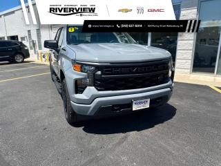 New 2024 Chevrolet Silverado 1500 Custom Book your test drive today! for sale in Wallaceburg, ON