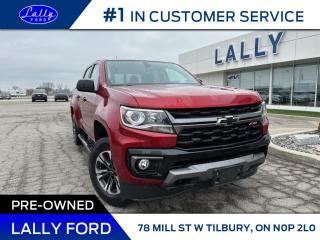 Used 2021 Chevrolet Colorado 4WD Z71, Nav, One Owner, Tonneau !! for sale in Tilbury, ON