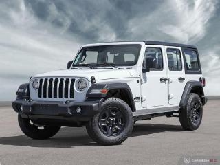 New 2024 Jeep Wrangler SPORT | HARDTOP | AUTO | CAMERA | TOUCHSCREEN!! for sale in Milton, ON