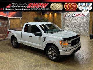 <strong>*** STRIKING SPACE WHITE F-150 STX SPORT ECOBOOST! *** 8 INCH TOUCHSCREEN, SPORT BUCKETS & CONSOLE, TONNEAU COVER!! *** COLOUR-MATCHED BUMPERS, TOW PACKAGE!!! *** </strong>Hands down, the best-looking colour in the F-150 lineup!  Super Sharp exterior, Fords new color,  Space White........similar to  ceramic gray.  Truck looks mean & clean,  and is well-complimented by the sharp <strong>STX </strong>Sport Graphics package! Best in class fuel economy with tons of power to tow whatever you need (a whopping <strong>400 FT/LBS & 325HP!!</strong>) makes this one seriously capable 1/2-ton truck. Gorgeous condition inside and out - this one shines like new! Tons of factory and aftermarket upgrades you want and need like <strong>SPORT BUCKETS & CONSOLE</strong>......<strong>8 INCH MULTIMEDIA TOUCHSCREEN </strong>w/ Bluetooth Audio......<b>ECOBOOST V6 ENGINE</b>......<strong>TONNEAU COVER</strong>......Backup Camera......<strong>FOG LIGHTS</strong>......<strong>LANE KEEP ASSIST</strong>......Digital <strong>VIC </strong>(Vehicle Information Center)......<strong>STX </strong>Sport Graphics Package......Colour-Matched Bumpers, Grille......Privacy Tinted Windows......<strong>AVS </strong>Hood Protector (That clearly does its job!! The paint on this truck is absolutely gorgeous)......Blackout Grille......Power Convenience Package (Windows, Locks, Mirrors)......Electronic Parking Brake......Heated Mirrors......Automatic Lights......Steering Wheel Media & Cruise Controls......Rear Window Defroster......<strong>KEYLESS ENTRY</strong>......<b>TOW PACKAGE </b>w/ 4-Pin & 7-Pin Connectors......Hitch Receiver......Electronic Shift on the Fly <strong>4X4/4WD </strong>System......Powerful 2.7L Ecoboost V6......<strong>20 INCH ALLOY WHEELS </strong>w/ <strong>HANKOOK </strong>All Season Tires!!<br /><br />This eye-catching F150 comes with all original Books & Manuals, only 50,000kms and balance of Factory <strong>FORD WARRANTY! </strong>Now sale priced at just $42,800 with Financing & Extended Warranty available!! Save $1000.00 with on site dealer financing!! NOW ONLY $41,800!!!  <br /><br /><br />Will accept trades. Please call (204)560-6287 or View at 3165 McGillivray Blvd. (Conveniently located two minutes West from Costco at corner of Kenaston and McGillivray Blvd.)<br /><br />In addition to this please view our complete inventory of used <a href=\https://www.autoshowwinnipeg.com/used-trucks-winnipeg/\>trucks</a>, used <a href=\https://www.autoshowwinnipeg.com/used-cars-winnipeg/\>SUVs</a>, used <a href=\https://www.autoshowwinnipeg.com/used-cars-winnipeg/\>Vans</a>, used <a href=\https://www.autoshowwinnipeg.com/new-used-rvs-winnipeg/\>RVs</a>, and used <a href=\https://www.autoshowwinnipeg.com/used-cars-winnipeg/\>Cars</a> in Winnipeg on our website: <a href=\https://www.autoshowwinnipeg.com/\>WWW.AUTOSHOWWINNIPEG.COM</a><br /><br />Complete comprehensive warranty is available for this vehicle. Please ask for warranty option details. All advertised prices and payments plus taxes (where applicable).<br /><br />Winnipeg, MB - Manitoba Dealer Permit # 4908