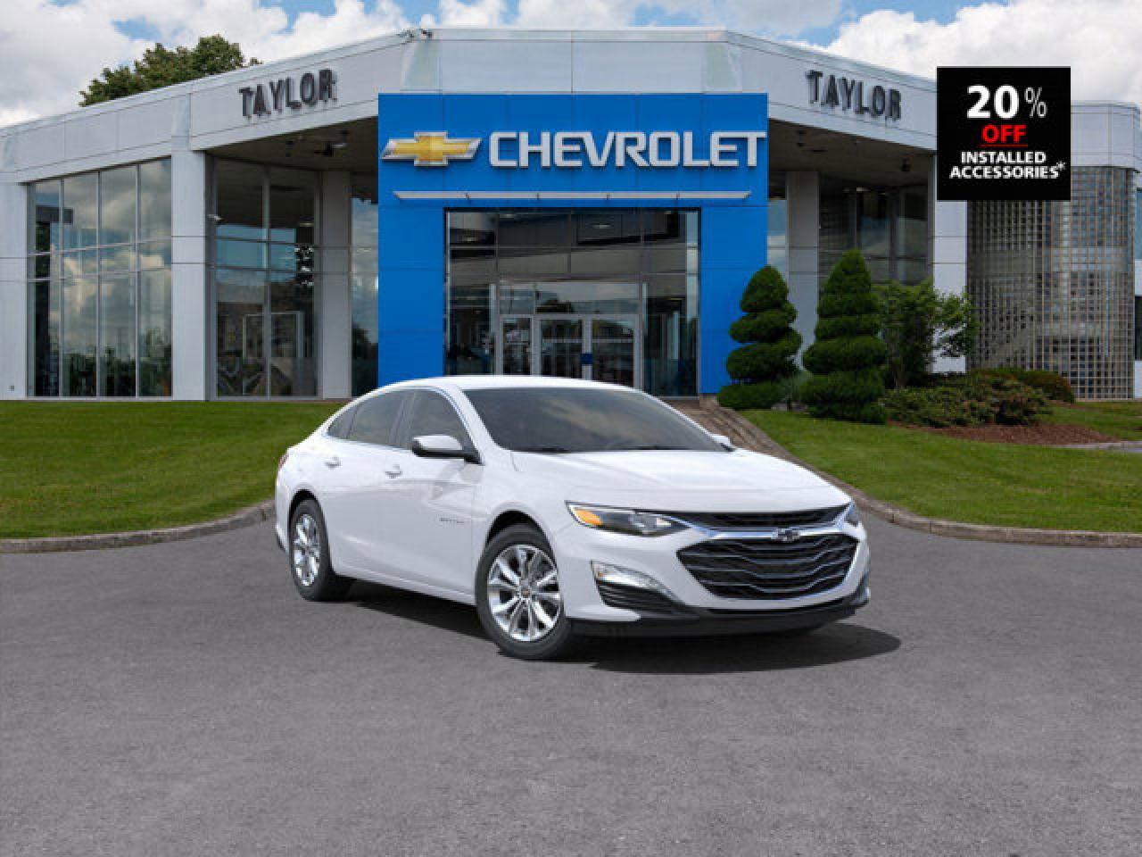 New 2024 Chevrolet Malibu 1LT- Aluminum Wheels -  Android Auto for sale in Kingston, ON