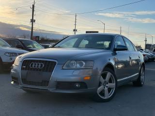 Used 2008 Audi A6 3.2 QUATTRO / CLEAN CARFAX / NAV / BOSE AUDIO for sale in Trenton, ON