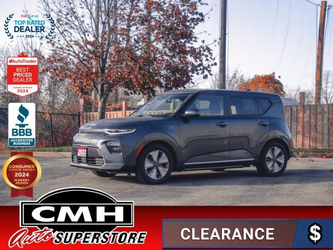 Used 2022 Kia Soul EV Premium  **SMOKING DEAL - LOW KMS** for sale in St. Catharines, ON