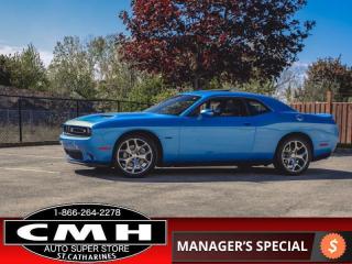 Used 2015 Dodge Challenger R/T Plus  NAV ROOF COOLED-SEATS for sale in St. Catharines, ON