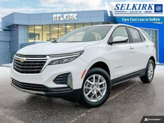 <b>Power Liftgate,  Blind Spot Detection,  Climate Control,  Heated Seats,  Apple CarPlay!</b><br> <br> <br> <br>  With plenty of cargo and passenger space, plus all the cool features you expect of a modern family vehicle, this 2024 Chevrolet Equinox is an easy choice for your adventure vehicle. <br> <br>This extremely competent Chevy Equinox is a rewarding SUV that doubles down on versatility, practicality and all-round reliability. The dazzling exterior styling is sure to turn heads, while the well-equipped interior is put together with great quality, for a relaxing ride every time. This 2024 Equinox is sure to be loved by the whole family.<br> <br> This summit white SUV  has a 6 speed automatic transmission and is powered by a  175HP 1.5L 4 Cylinder Engine.<br> <br> Our Equinoxs trim level is LT. This Equinox LT steps things up with a power liftgate for rear cargo access, blind spot detection and dual-zone climate control, and is decked with great standard features such as front heated seats with lumbar support, remote engine start, air conditioning, remote keyless entry, and a 7-inch infotainment touchscreen with Apple CarPlay and Android Auto, along with active noise cancellation. Safety on the road is assured with automatic emergency braking, forward collision alert, lane keep assist with lane departure warning, front and rear park assist, and front pedestrian braking. This vehicle has been upgraded with the following features: Power Liftgate,  Blind Spot Detection,  Climate Control,  Heated Seats,  Apple Carplay,  Android Auto,  Remote Start. <br><br> <br>To apply right now for financing use this link : <a href=https://www.selkirkchevrolet.com/pre-qualify-for-financing/ target=_blank>https://www.selkirkchevrolet.com/pre-qualify-for-financing/</a><br><br> <br/>    Incentives expire 2024-05-31.  See dealer for details. <br> <br>Selkirk Chevrolet Buick GMC Ltd carries an impressive selection of new and pre-owned cars, crossovers and SUVs. No matter what vehicle you might have in mind, weve got the perfect fit for you. If youre looking to lease your next vehicle or finance it, we have competitive specials for you. We also have an extensive collection of quality pre-owned and certified vehicles at affordable prices. Winnipeg GMC, Chevrolet and Buick shoppers can visit us in Selkirk for all their automotive needs today! We are located at 1010 MANITOBA AVE SELKIRK, MB R1A 3T7 or via phone at 204-482-1010.<br> Come by and check out our fleet of 80+ used cars and trucks and 180+ new cars and trucks for sale in Selkirk.  o~o