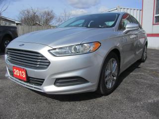<p>NEW INVENTORY ALERT </p><p> </p><p>2013 FORD FUSION SE</p><p> </p><p>ONLY $10,995.00!</p><p> </p><p> </p><p> </p><p>The pricing listed above does NOT include HST and Licensing </p><p> </p><p>A carfax is also provided to verify prior maintenance, servicing, and/or accident reports and claims history. </p><p> </p><p>WE accept Bad Credit, Good Credit and NO CREDIT! </p><p> </p><p>Our business will expedite all public and private financial lender options to accommodate your financial needs if required to purchase the vehicle of your dreams!</p><p> </p><p>Various vehicle warranties are available upon request and purchase of the vehicle. </p><p> </p><p>We ensure complete customer satisfaction GUARANTEE! Our family owned and operated business has happily been servicing the NIAGARA, HAMILTON, HALTON, TORONTO and GTA region(s) for over 25 YEARS!</p><p> </p><p>If you are interested in/or require further information call us at (905) 572-5559 and book an appointment to view and test drive this vehicle with one of our trusted and OMVIC certified sales persons TODAY! </p><p> </p>