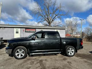<div>Heres a sharp Ram 1500 4x4 loaded with great options.  Power moonroof, power locks windows and seat. Integrated trailer brake controller and cruise control to name a few.  This trucks in super shape inside and out and runs and drives great. If youre looking for a nice clean truck you have to check this one out. </div><div><br></div><div>Vehicle is priced certified and ready for the road. Taxes and licensing are extra. </div><div><br></div><div>Registered dealer</div><div>Ventoso Motor Products</div><div>335 Dundas St N Cambridge</div><div>519-242-6485</div>