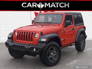 Used 2018 Jeep Wrangler SPORT S / LEATHER / HTD SEATS / REVERSE CAM for sale in Cambridge, ON