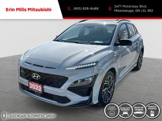 Recent Arrival! Odometer is 11478 kilometers below market average!<br><br><br>2022 Cyber Silver Hyundai Kona<br><br>Vehicle Price and Finance payments include OMVIC Fee and Fuel. Erin Mills Mitsubishi is proud to offer a superior selection of top quality pre-owned vehicles of all makes. We stock cars, trucks, SUVs, sports cars, and crossovers to fit every budget!! We have been proudly serving the cities and towns of Kitchener, Guelph, Waterloo, Hamilton, Oakville, Toronto, Windsor, London, Niagara Falls, Cambridge, Orillia, Bracebridge, Barrie, Mississauga, Brampton, Simcoe, Burlington, Ottawa, Sarnia, Port Elgin, Kincardine, Listowel, Collingwood, Arthur, Wiarton, Brantford, St. Catharines, Newmarket, Stratford, Peterborough, Kingston, Sudbury, Sault Ste Marie, Welland, Oshawa, Whitby, Cobourg, Belleville, Trenton, Petawawa, North Bay, Huntsville, Gananoque, Brockville, Napanee, Arnprior, Bancroft, Owen Sound, Chatham, St. Thomas, Leamington, Milton, Ajax, Pickering and surrounding areas since 2009.