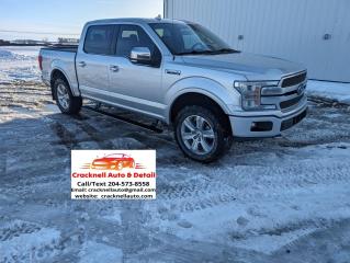 Used 2018 Ford F-150 PLATINUM 4WD SUPERCREW 5.5' BOX for sale in Carberry, MB