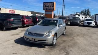 Used 2004 Infiniti G35X SEDAN*LEATHER*AWD*ALLOYS*ONLY 159KMS*CERT for sale in London, ON