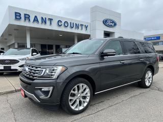 Used 2018 Ford Expedition LIMITED MAX 4X4 for sale in Brantford, ON