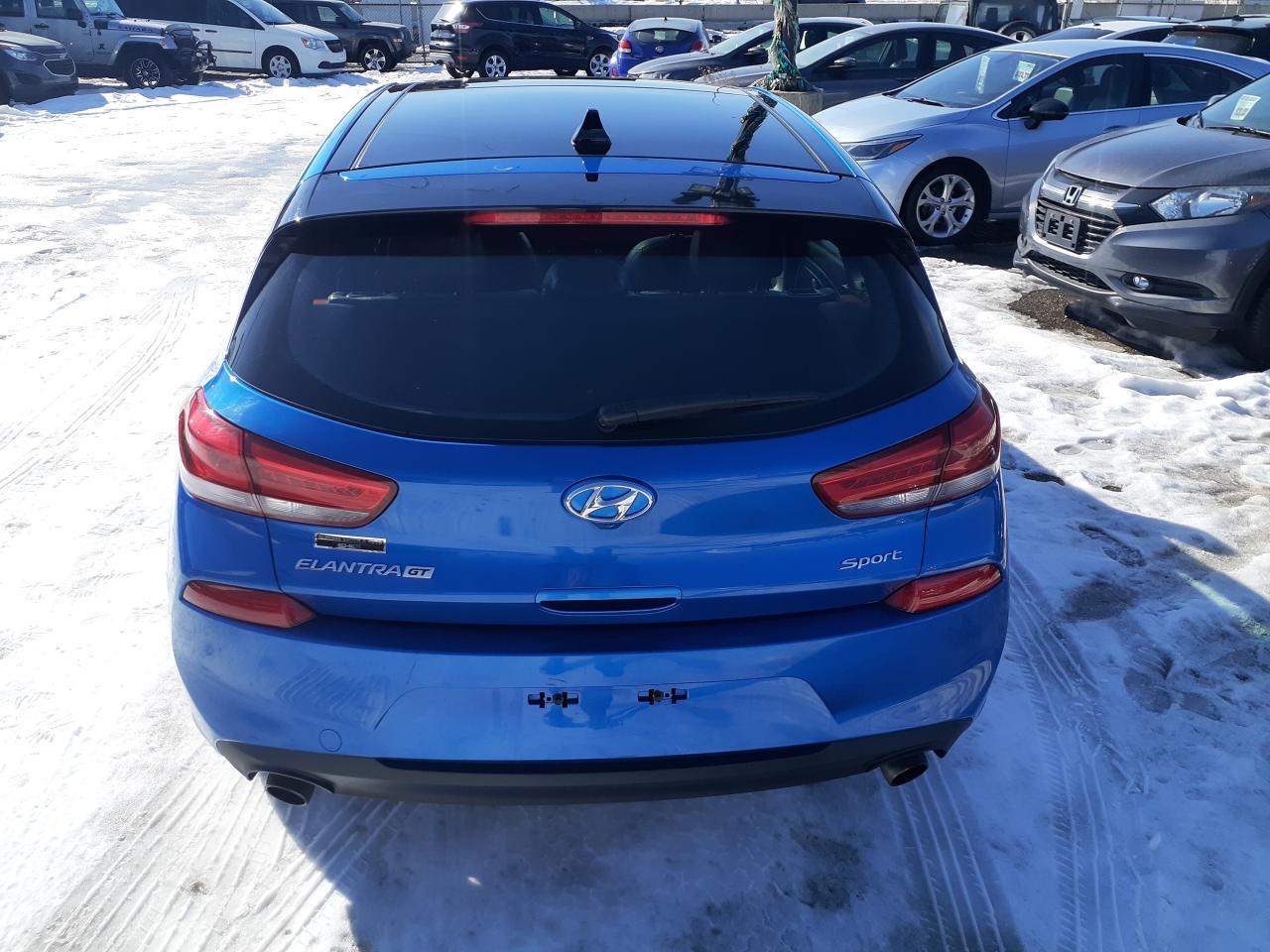 2018 Hyundai Elantra GT Sport, Lther, Pano, BU Cam, Blind spot det, Htd St - Photo #6