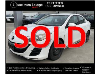 Used 2010 Mazda MAZDA3 LOW KM, RUST PROOFED ANNUALLY! A/C, POWER GRP, CD! for sale in Orleans, ON