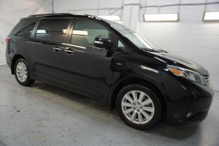 <div>*25 DETAILED TOYOTA SERVICE RECORDS*FREE ACCIDENT*LOCAL ONTARIO CAR*CERTIFIED* <span>Very Clean Toyota Sienna 3.5L Limited AWD V6 with Automatic Transmission has Navigation, Back Camera, DVD, </span><span>Bluetooth and Cruise Control. Black on White Leather Interior. Fully Loaded with: Power Windows, Power Locks, and Power Heated Mirrors, CD/AUX, AC, Keyless, Cruise Control, Steering Mounted Controls, Rear Temp Control, Back Up Camera, Bluetooth, Roof Rack, Memory Power Driver Seat, Power Sliding Doors, Privacy Glass, Navigation System, DVD entertainment, Blind Sport Indicators, Side Turning Signals, Double Sunroof, Fog Lights, Front and Rear Parking Sensors, Power Front Seats, Heated Steering Wheel, Power Tail Gate, Premium Audio System, and ALL THE POWER OPTIONS!! </span></div><br /><div><span>Vehicle Comes With: Safety Certification, our vehicles qualify up to 4 years extended warranty, please speak to your sales representative for more details.</span></div><br /><div><span>Auto Moto Of Ontario @ 583 Main St E. , Milton, L9T3J2 ON. Please call for further details. Nine O Five-281-2255 ALL TRADE INS ARE WELCOMED!<o:p></o:p></span></div><br /><div><span>We are open Monday to Saturdays from 10am to 6pm, Sundays closed.<o:p></o:p></span></div><br /><div><span> <o:p></o:p></span></div><br /><div><a name=_Hlk529556975><span>Find our inventory at </span></a><a href=http://www/ target=_blank>www</a><a href=http://www.automotoinc/ target=_blank> automotoinc</a><a href=http://www.automotoinc.ca/><span> ca</span></a></div>